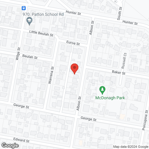 Google map for 7 Albion Street, Gunnedah 2380, NSW