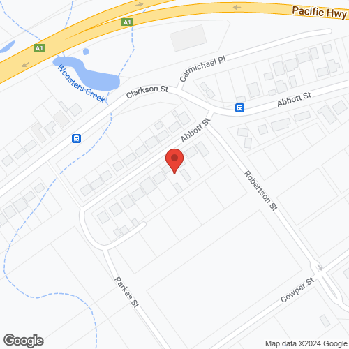 Google map for 22 Abbott Street, Nabiac 2312, NSW