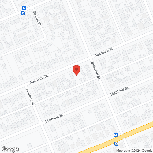 Google map for 40 Aberdare Street, Kurri Kurri 2327, NSW