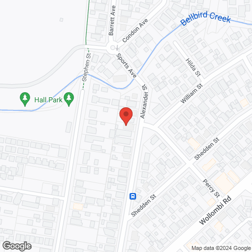 Google map for 39 Alexander Street, Cessnock 2325, NSW