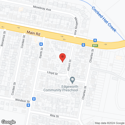 Google map for 5 Albert Street, Edgeworth 2285, NSW