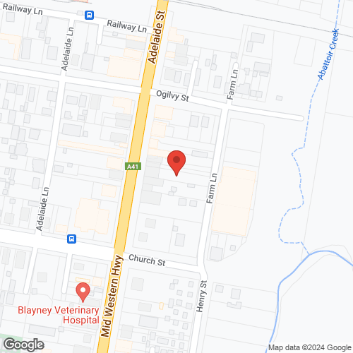 Google map for 112 Adelaide Street, Blayney 2799, NSW