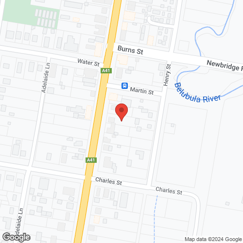 Google map for 50 Adelaide Street, Blayney 2799, NSW