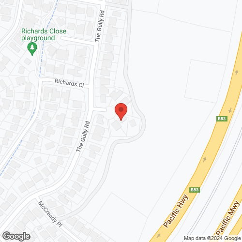 Google map for 6 Adam Close, Berowra 2081, NSW