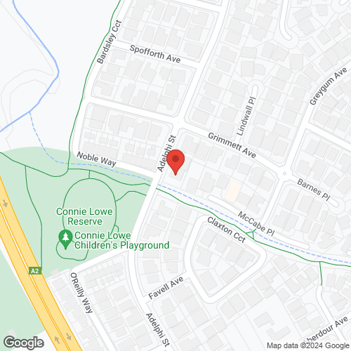 Google map for 57 Adelphi Street, Rouse Hill 2155, NSW