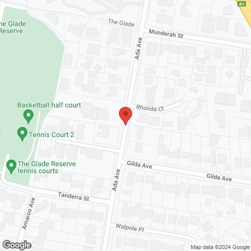Google map for 88 Ada Avenue, Wahroonga 2076, NSW