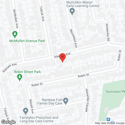 Google map for 29 Alamein Avenue, Carlingford 2118, NSW