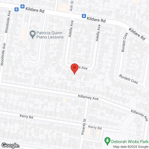 Google map for 27 Adella Avenue, Blacktown 2148, NSW