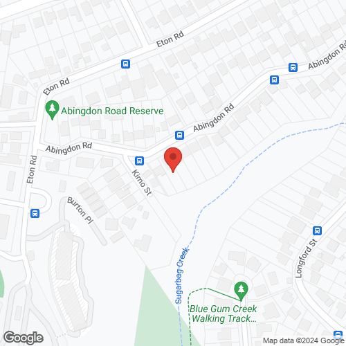 Google map for 54 Abingdon Road, Roseville 2069, NSW