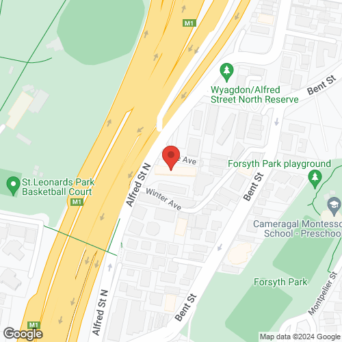 Google map for 29/441 Alfred Street, Neutral Bay 2089, NSW