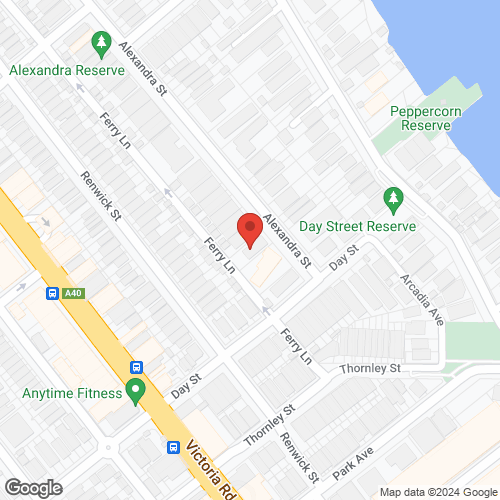 Google map for 7 Alexandra Street, Drummoyne 2047, NSW