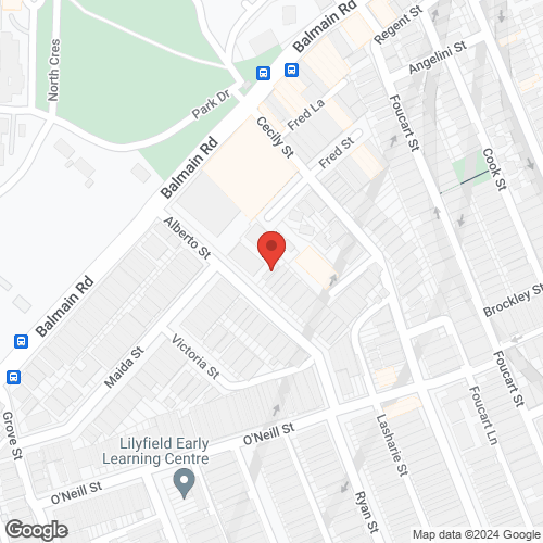 Google map for 24 Alberto Street, Lilyfield 2040, NSW