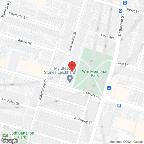 Google map for 3 Ainsworth Street, Lilyfield 2040, NSW