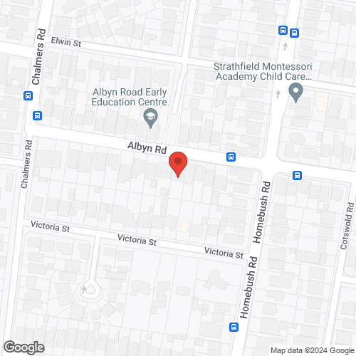Google map for 78 Albyn Road, Strathfield 2135, NSW