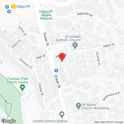 Google map for 7 Albert Street, Edgecliff 2027, NSW