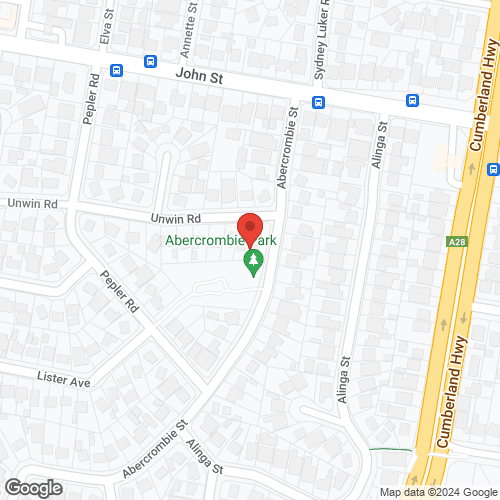 Google map for 13 Abercrombie Street, Cabramatta West 2166, NSW