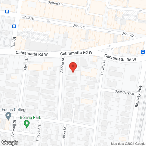 Google map for 2/2 Acacia Street, Cabramatta 2166, NSW