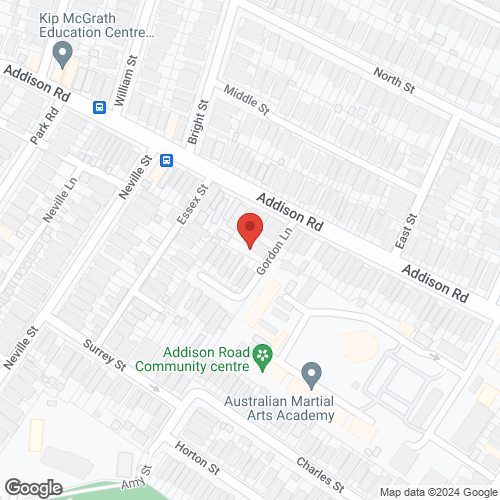 Google map for 2/204 Addison Road, Marrickville 2204, NSW