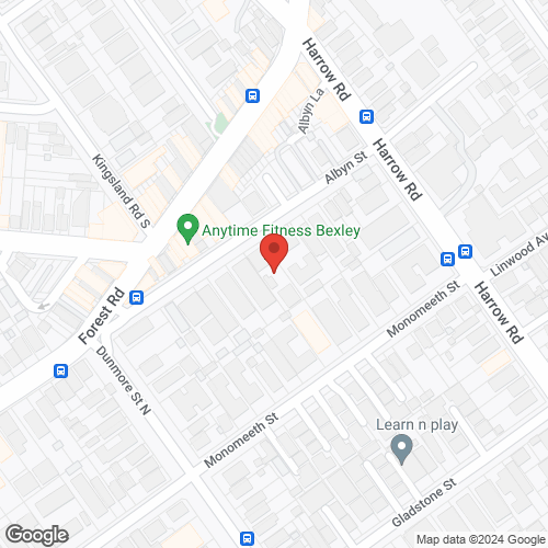 Google map for 11/28 Albyn Street, Bexley 2207, NSW