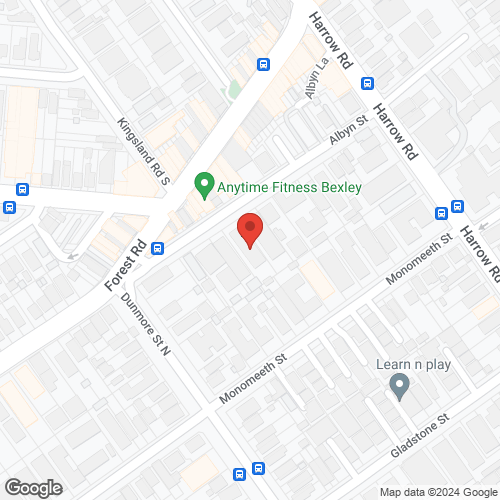 Google map for 4/32 Albyn Street, Bexley 2207, NSW