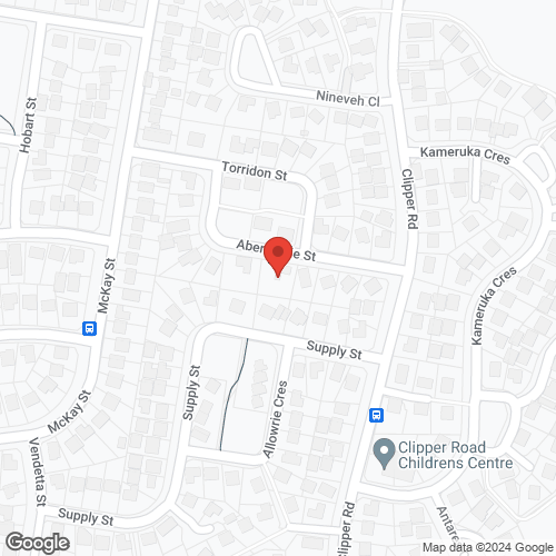 Google map for 16 Abergeldie Street, Nowra 2541, NSW
