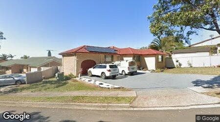 Google street view for 37/34 Ainsworth Crescent, Wetherill Park 2164, NSW