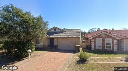 Google street view for 19 Ager Cottage Crescent, Blair Athol 2560, NSW