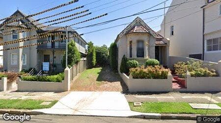 Google street view for 22 Albert Street, Petersham 2049, NSW