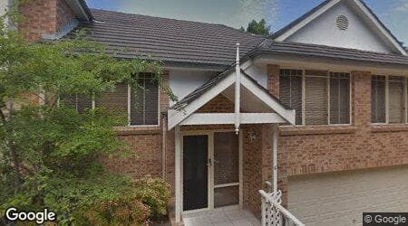 Google street view for 12/8 Albion Street, Pennant Hills 2120, NSW