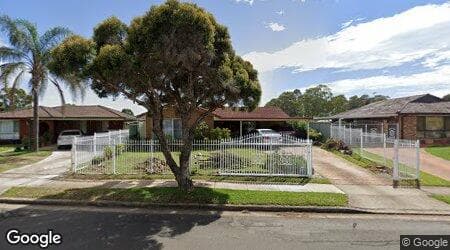 Google street view for 10 Akma Close, Bonnyrigg 2177, NSW