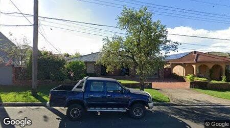 Google street view for 155 Acacia Avenue, Greenacre 2190, NSW