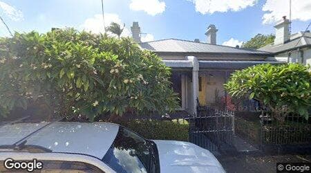 Google street view for 2/9 Adolphus Street, Balmain 2041, NSW