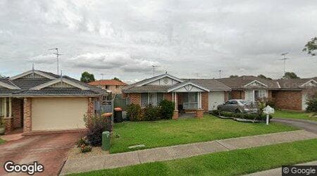 Google street view for 3 Adrian Street, Glenwood 2768, NSW