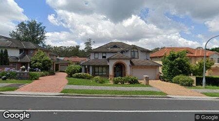 Google street view for 14A Aiken Road, West Pennant Hills 2125, NSW