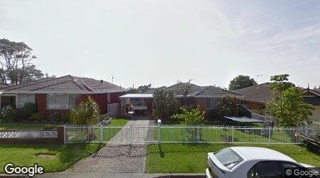 Google street view for 2 Abelia Street, Barrack Heights 2528, NSW