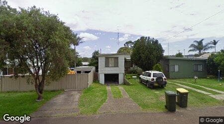 Google street view for 2 Ada Street, Cardiff South 2285, NSW