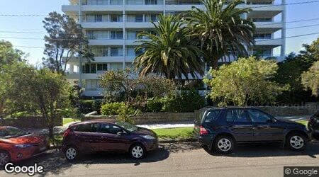 Google street view for 3/3 Addison Road, Manly 2095, NSW