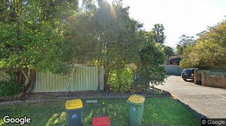 Google street view for 2/4 Alex Close, Ourimbah 2258, NSW