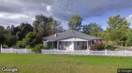 Google street view for 3 Alford Street, Currabubula 2342, NSW