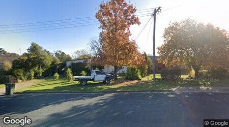Google street view for 25 Alexandra Street, Grenfell 2810, NSW