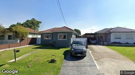 Google street view for 14 Ace Avenue, Fairfield 2165, NSW