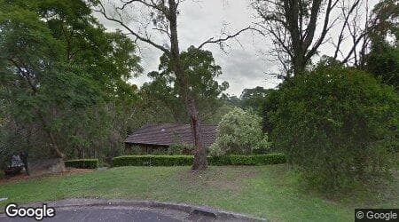 Google street view for 10 Adam Place, Glenhaven 2156, NSW