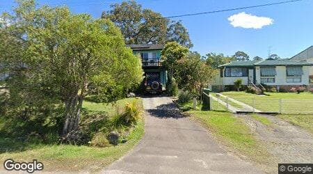Google street view for 12 Alan Avenue, Charmhaven 2263, NSW
