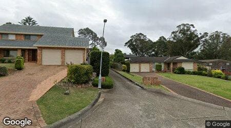 Google street view for 13 Alana Drive, West Pennant Hills 2125, NSW
