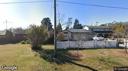 Google street view for 19 Alexandra Avenue, Wentworth Falls 2782, NSW