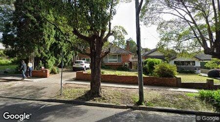 Google street view for 20-34 Albert Road, Strathfield 2135, NSW
