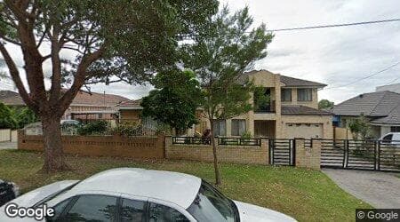 Google street view for 16 Abel Street, Greenacre 2190, NSW