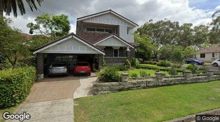 Google street view for 34A Algernon Street, Oatley 2223, NSW