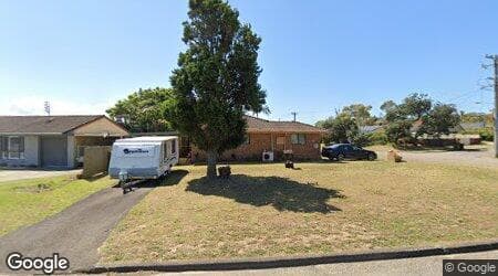 Google street view for 10 Abel Place, Anna Bay 2316, NSW