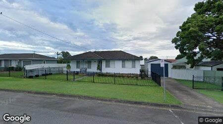 Google street view for 5 Abel Street, Wallsend 2287, NSW